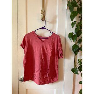 Lands end women’s size X – large V-neck shirt